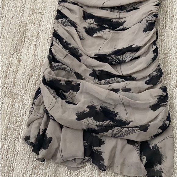 Elizabeth & James purple floral Alita dress 0 xs - Picture 3 of 8